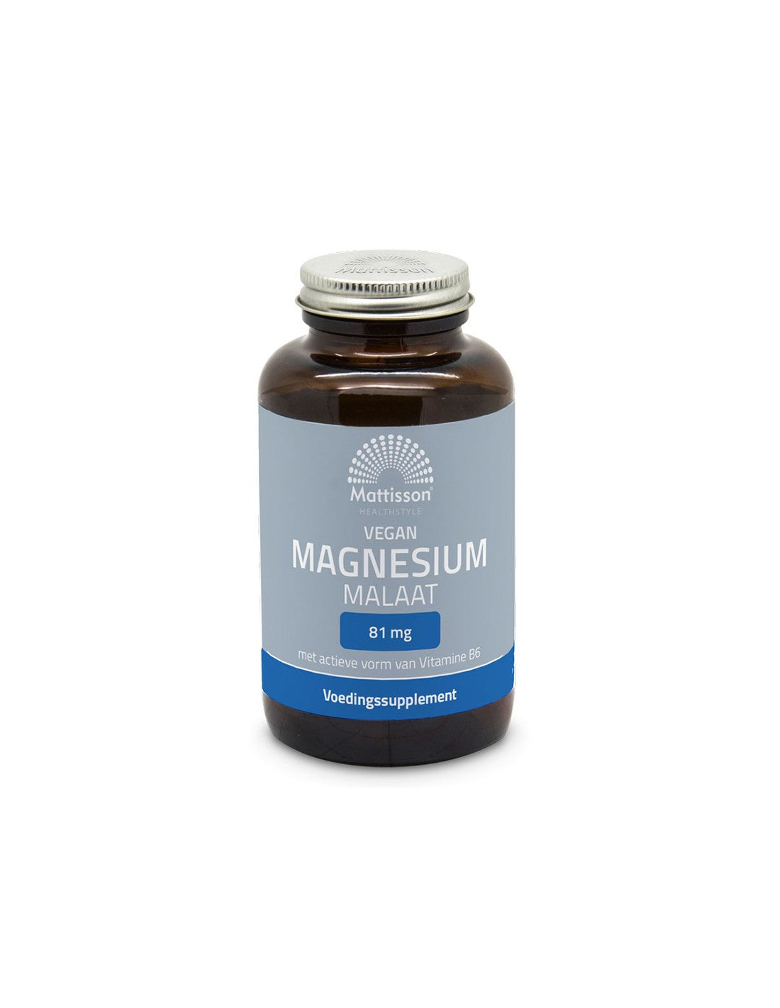 Funzione cardiaca, nervosa e muscolare - Magnesio (malato), 90 capsule <tc>Mattisson Healthstyle</tc>