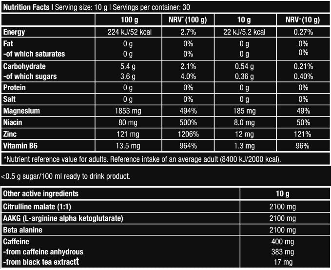 Black Blood CAF+ 300G