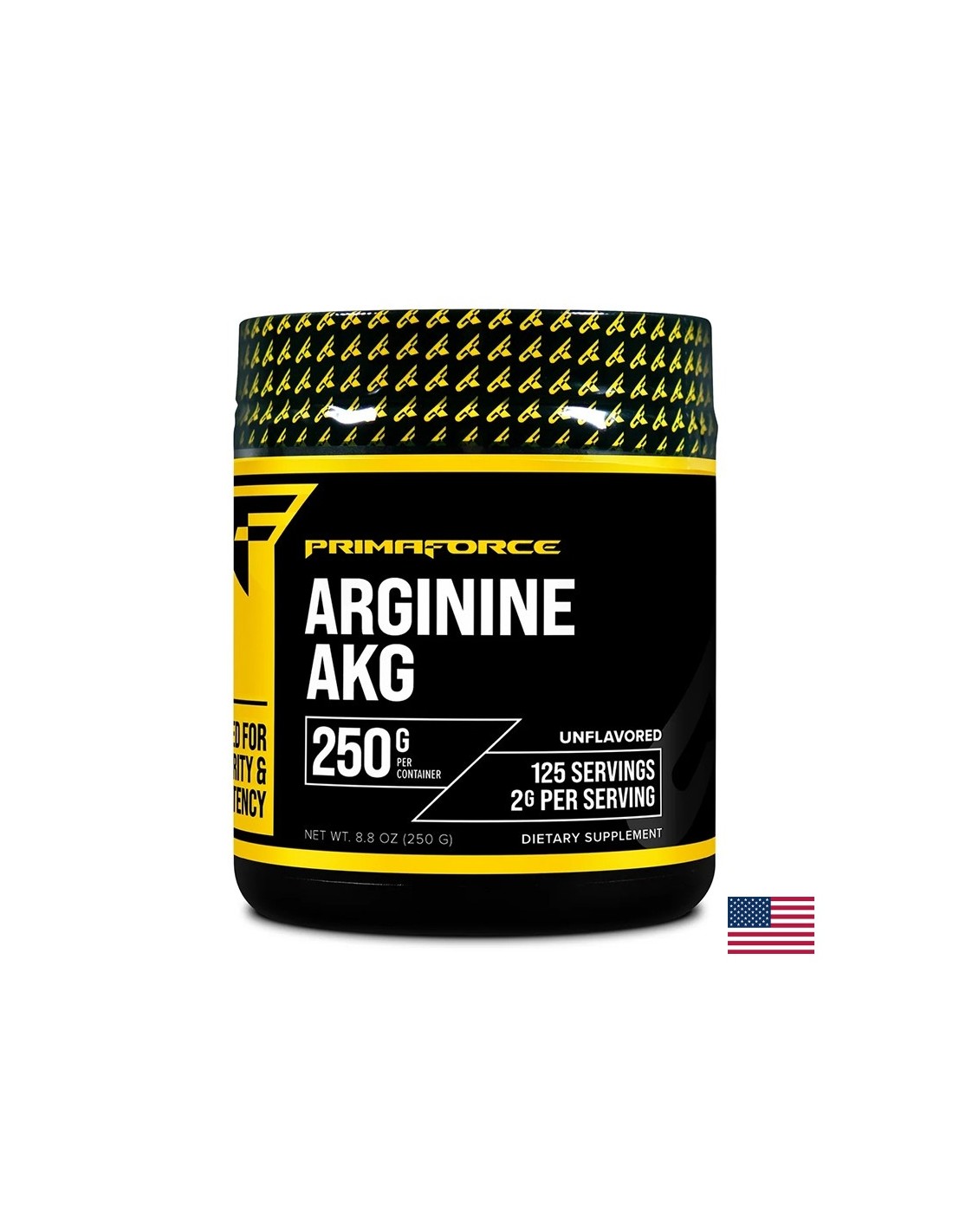 Energia e massa muscolare - Arginina AAKG, 250 g polvere