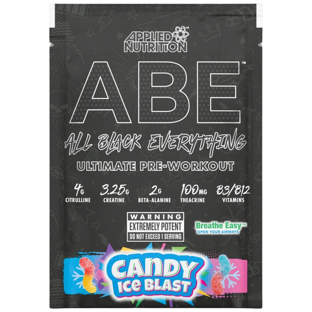 Bustina campione ABE | All Black Everything Pre-allenamento - 12,5 grammi