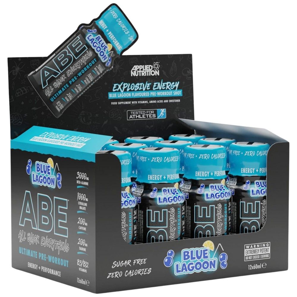 ABE Tiro | All Black Everything Pre-allenamento - 12 x 60 ml
