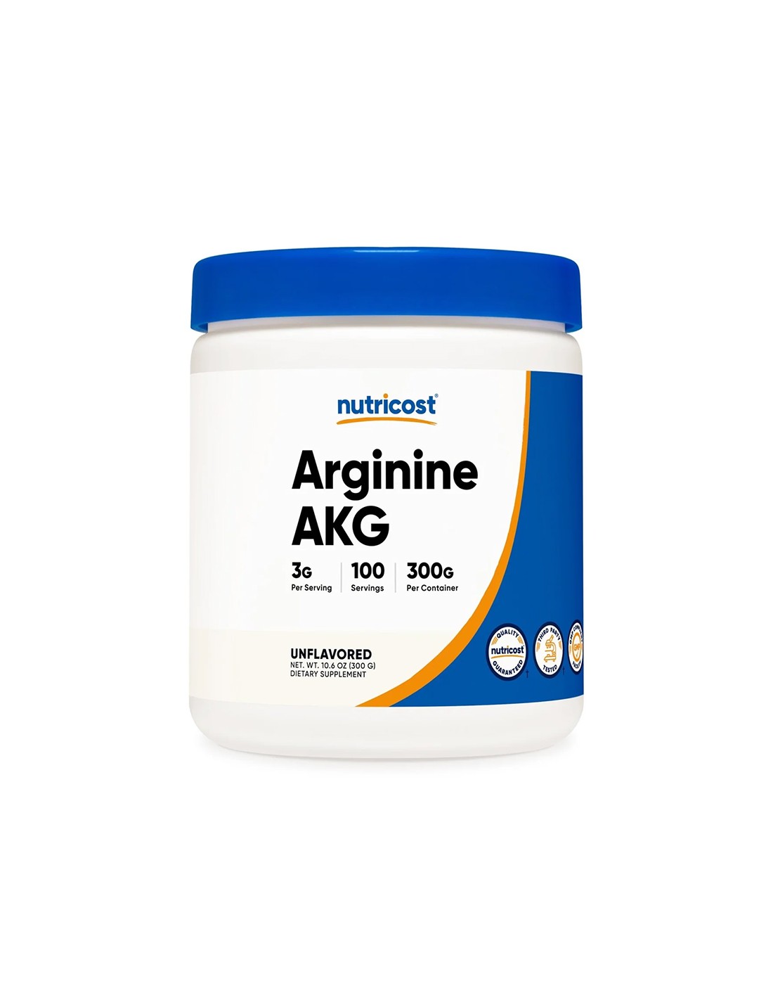 Energia e massa muscolare - Arginina AKG, 300 g polvere