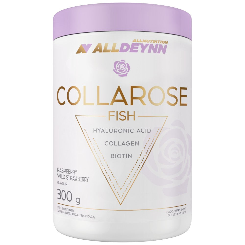 Alldeynn | Collarosio Fish - Collagene marino con acido ialuronico - 300 grammi