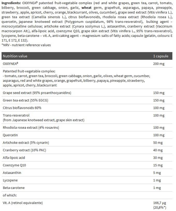 Miscela Potente ANTIOX - 60 capsule