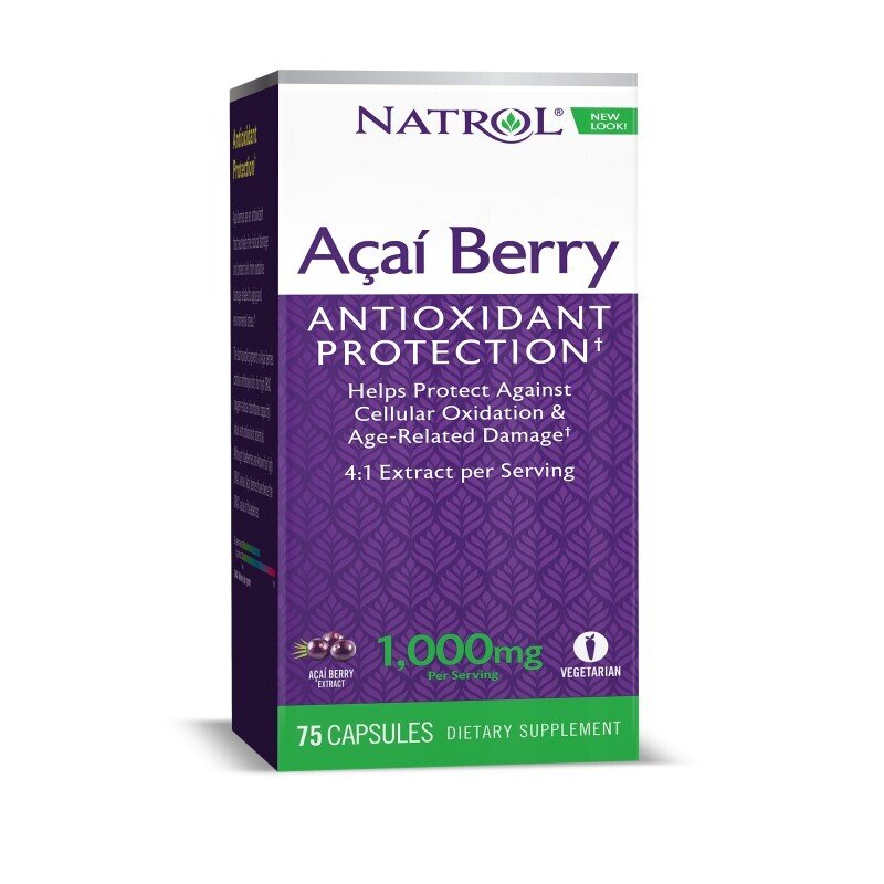 Acai 1000 mg/60 +15 Vcaps.