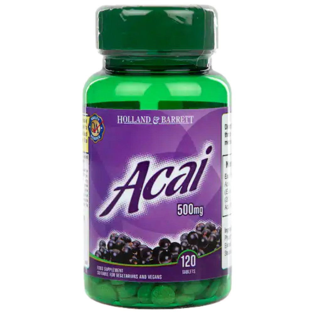 Bacche di Acai 500 mg - 120 Compresse
