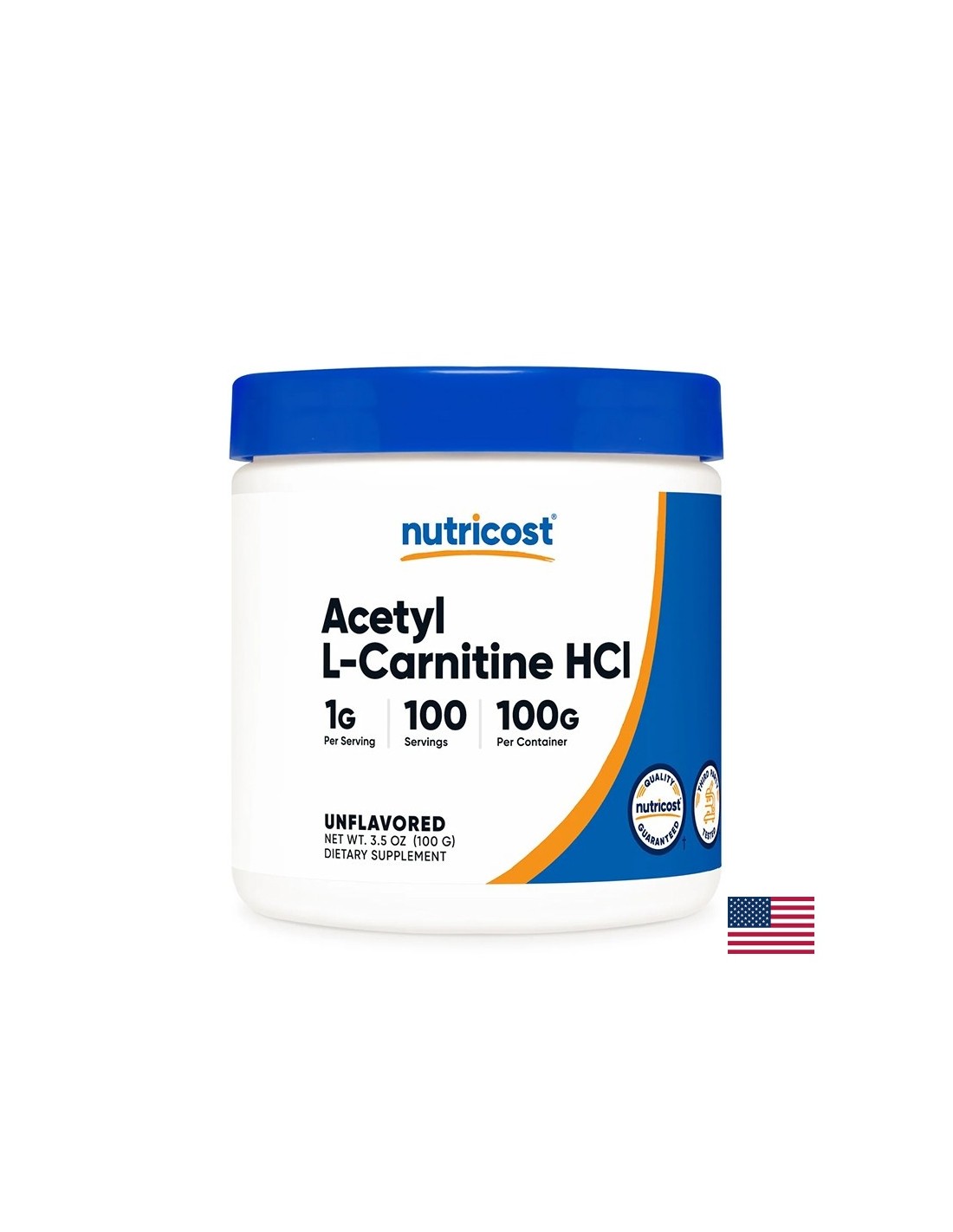 Brucia grassi - Acetil-L-Carnitina, 100 g di polvere