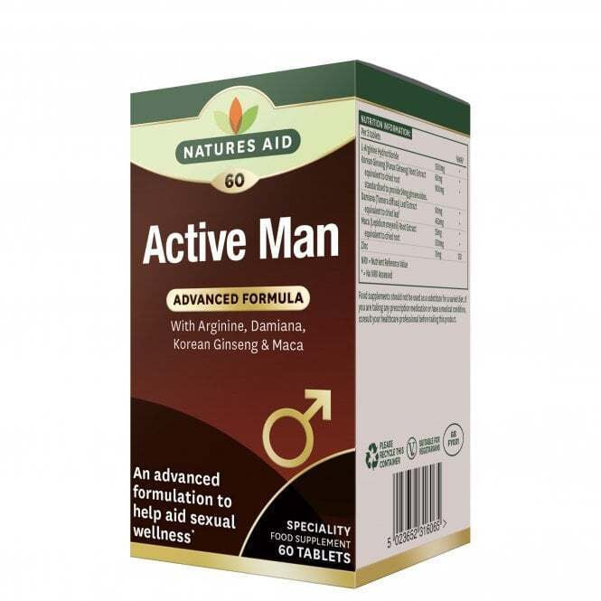 Formula per uomo (Active Man) 60 compresse NaturesAid