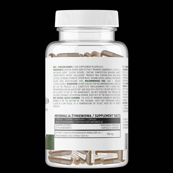Mango africano 700 mg/Vege 60 capsule