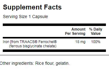 Albion Ferrochel Chelato Ferrochel 18 mg 180 capsule