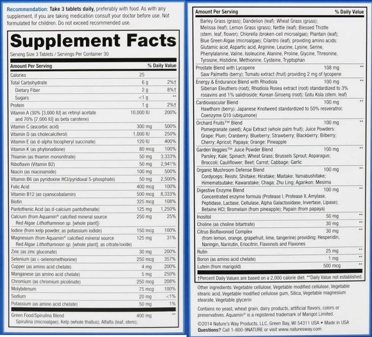 <tc>Alive</tc>! Multivitaminico per uomo - 30 compresse