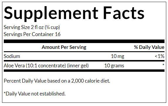 Gel di aloe vera - 946 ml
