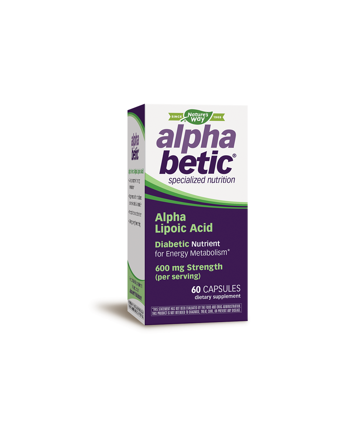AlphaBetic® Acido alfa lipoico 200 mg x 60 capsule Nature's Way