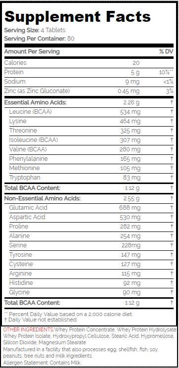 Aminoacido Xtreme 5000 320 compresse
