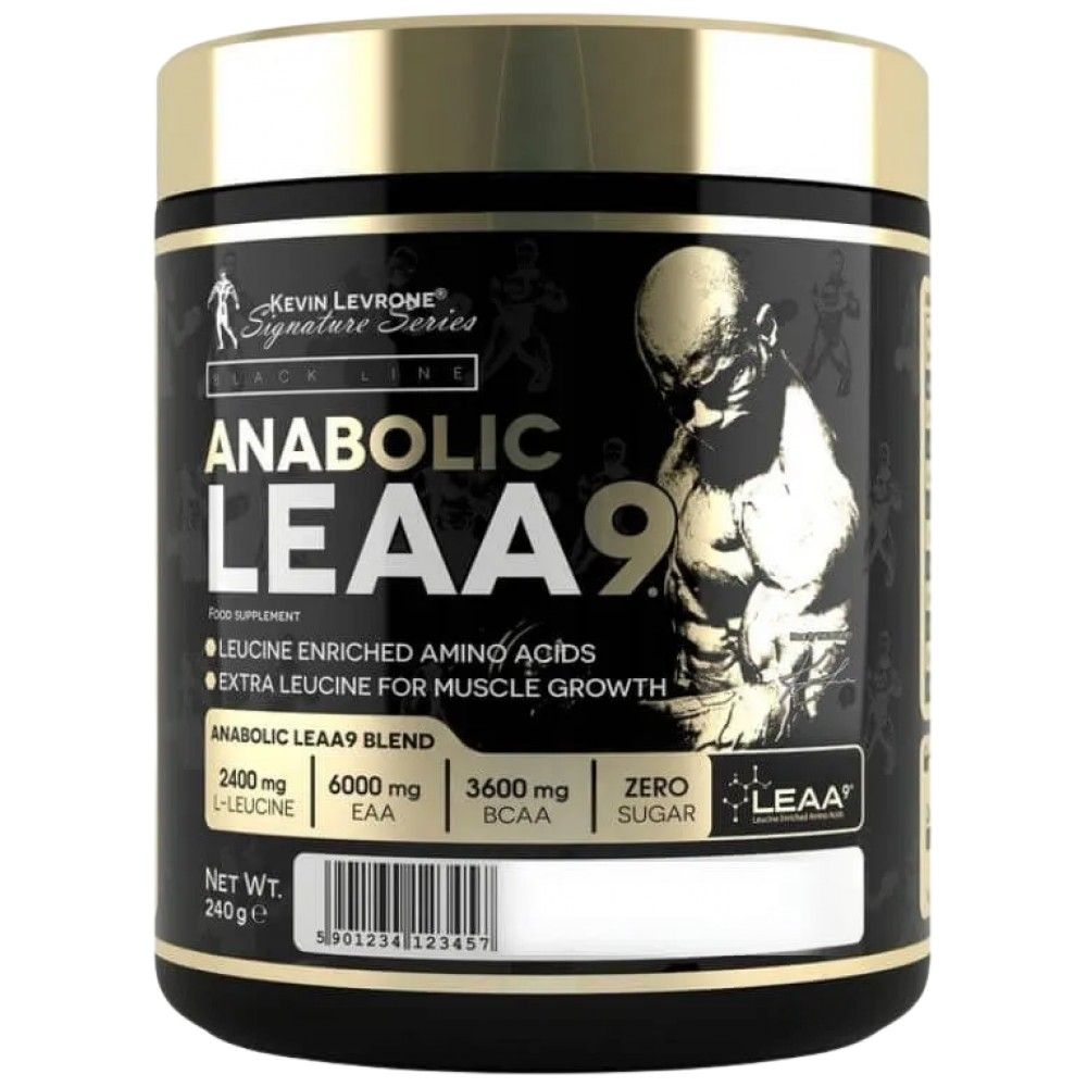 Anabolico LEAA9 | Aminoacidi essenziali arricchiti con leucina - 240 grammi