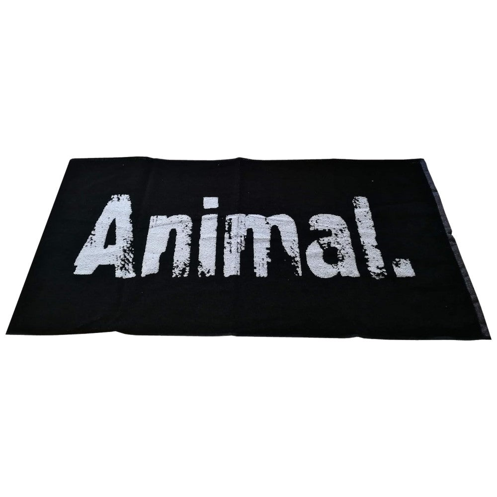 Asciugamano da palestra per animali - Nero | 100×50 cm - 100×50 cm