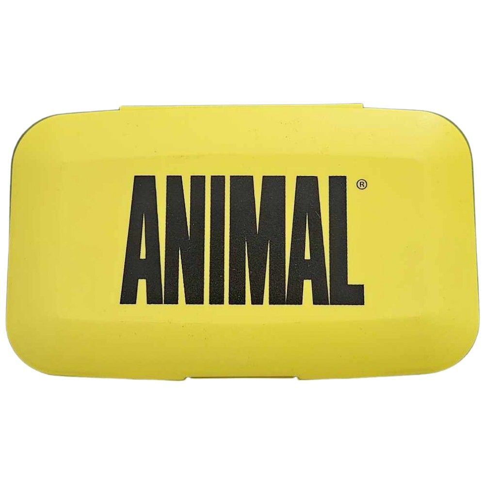 Portapillole con animali/Giallo