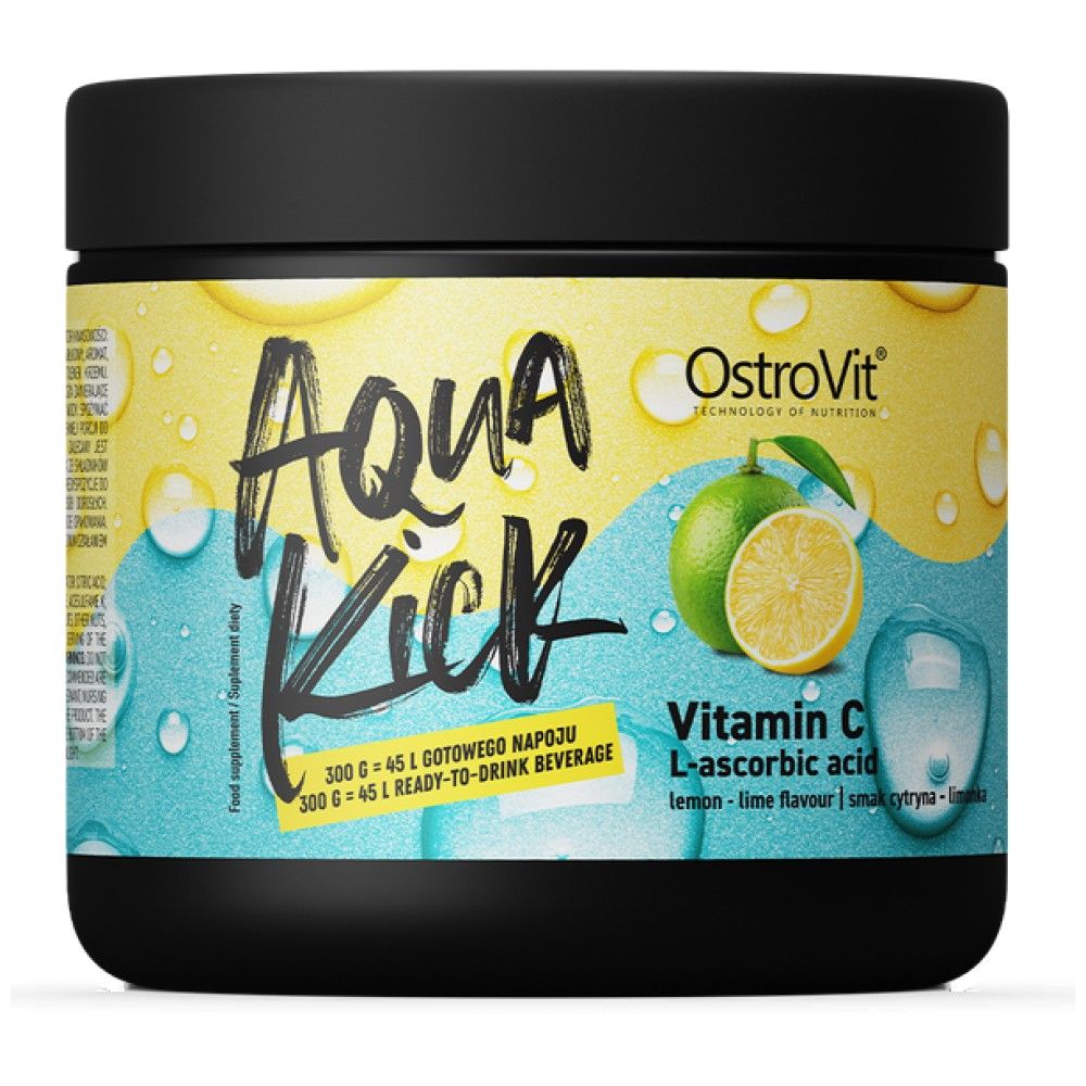 Aqua Kick/Idratazione avanzata con vitamina C - 300 grammi