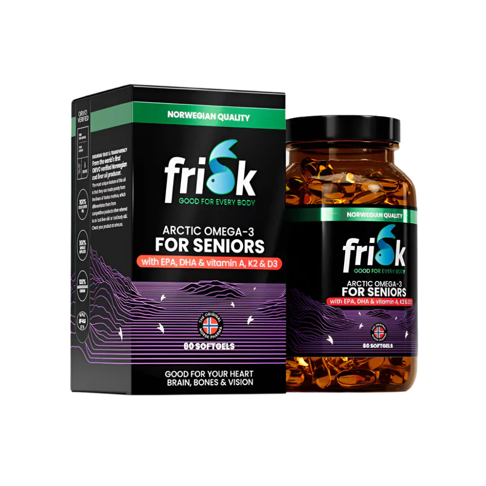 Arctic 50+ – Omega-3 – Merluzzo artico selvatico al 100% – 80 capsule