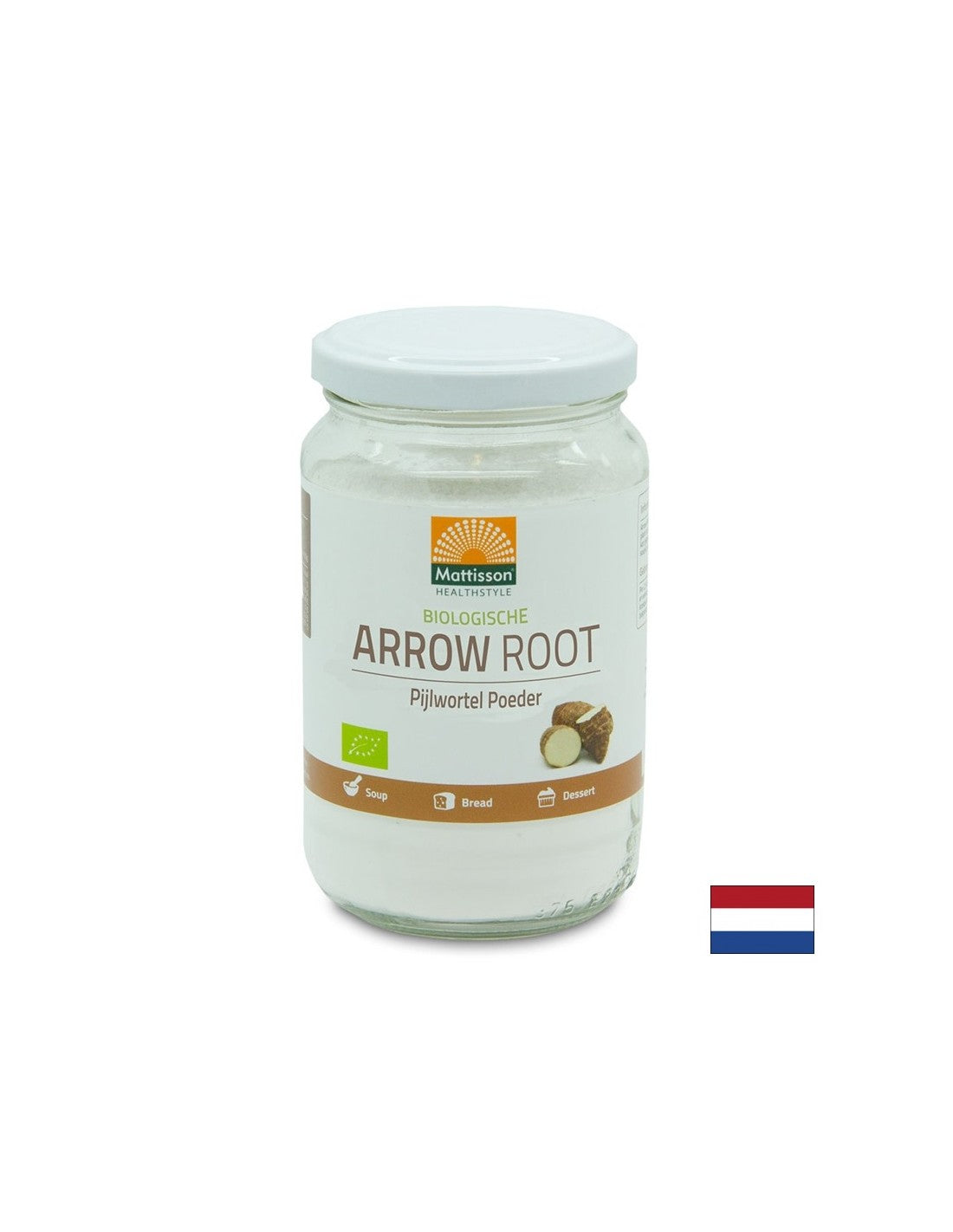 Polvere di radice di freccia biologica, 190 g