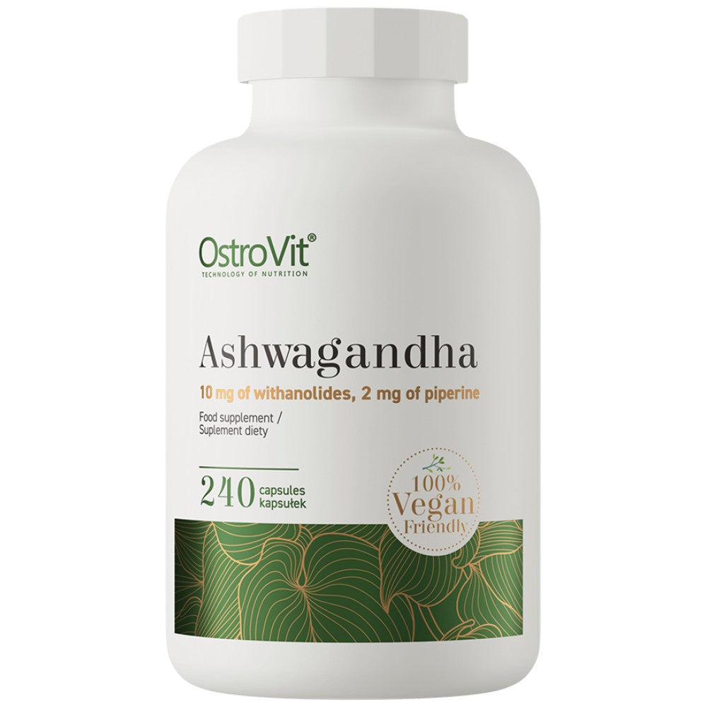 Estratto di radice di Ashwagandha 139 mg 240 capsule