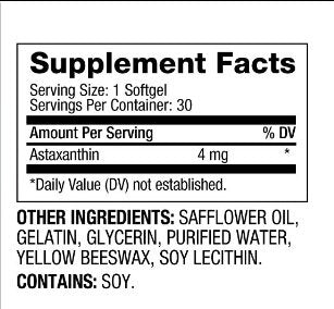Astaxantina 4 mg - 60 Capsule gel