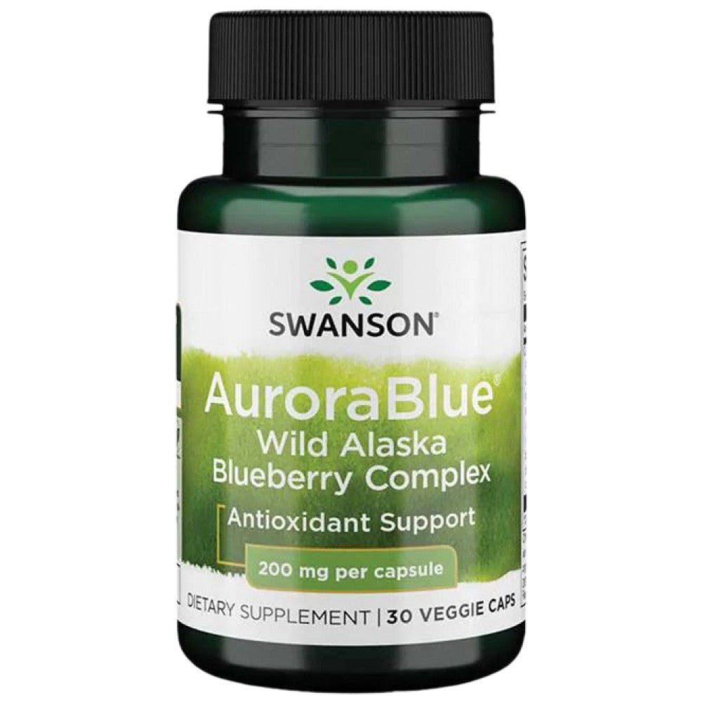 AuroraBlue/Complesso di mirtilli selvatici dell'Alaska - 30 capsule