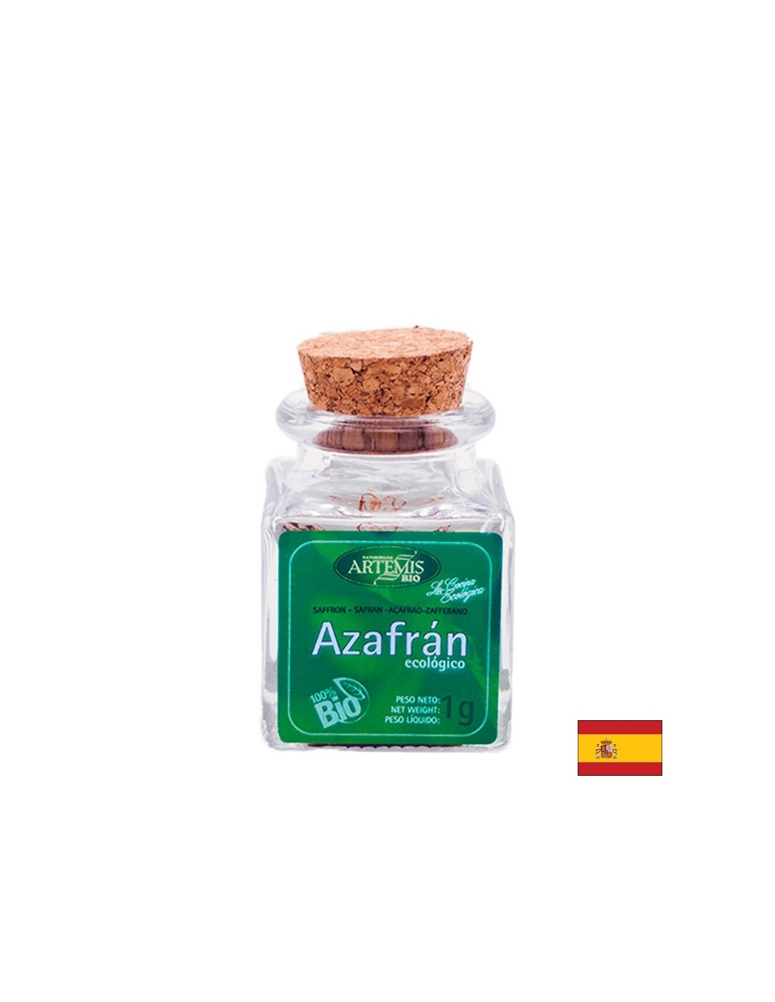Zafferano (Azafran) Biologico, 1 g Herbes del Moli