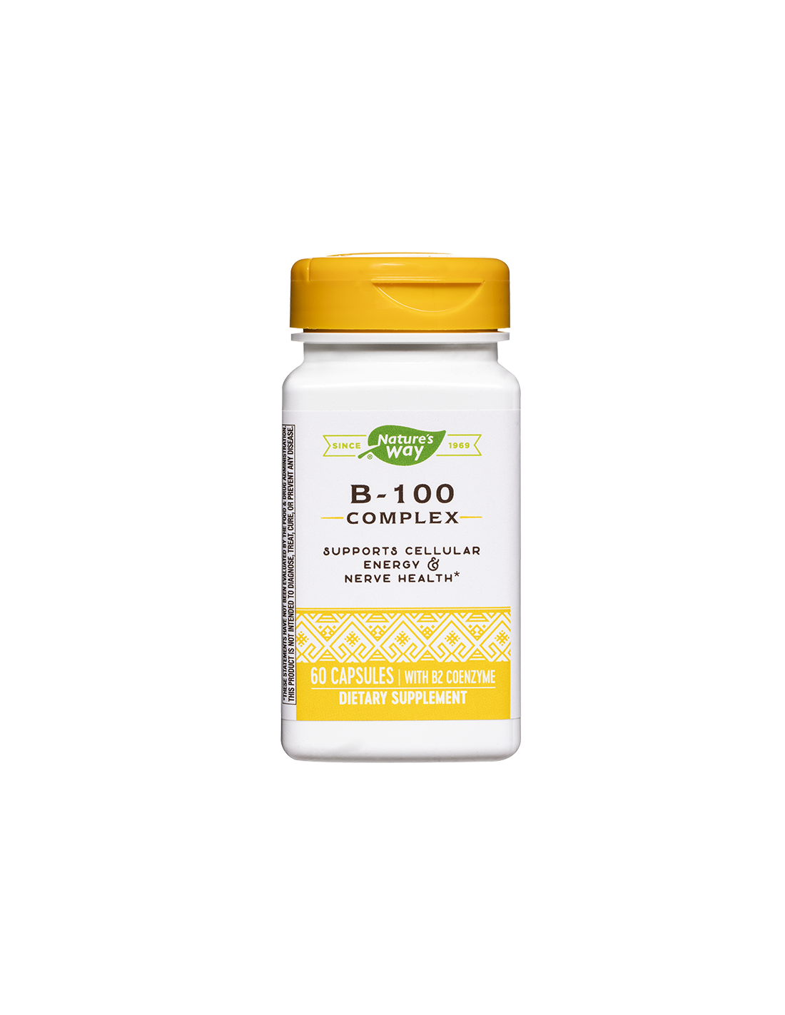 Complesso B-100 - Complesso di vitamina B 100, 60 capsule Nature's Way