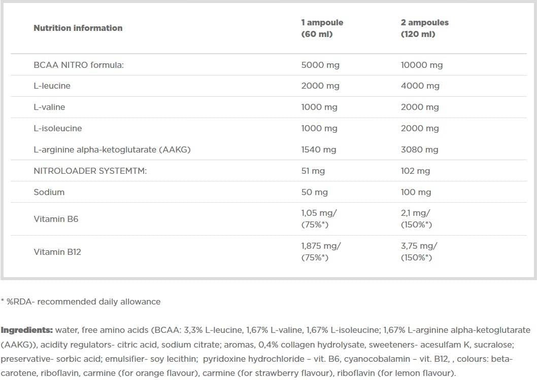 BCAA 4000 Tiro Estremo - 60 ml
