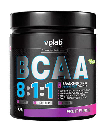 BCAA 8:1:1 + Glutammina - 0,300 kg
