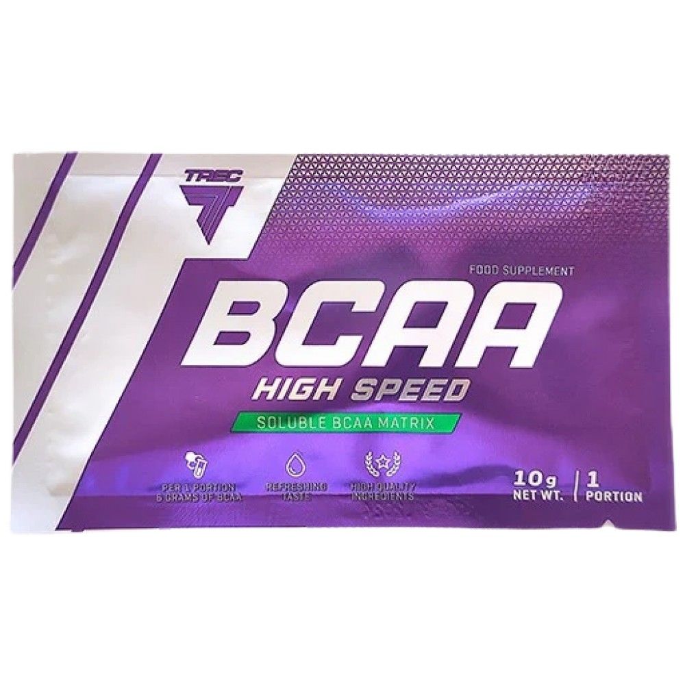BCAA ad alta velocità | Matrice BCAA solubile - 10 grammi