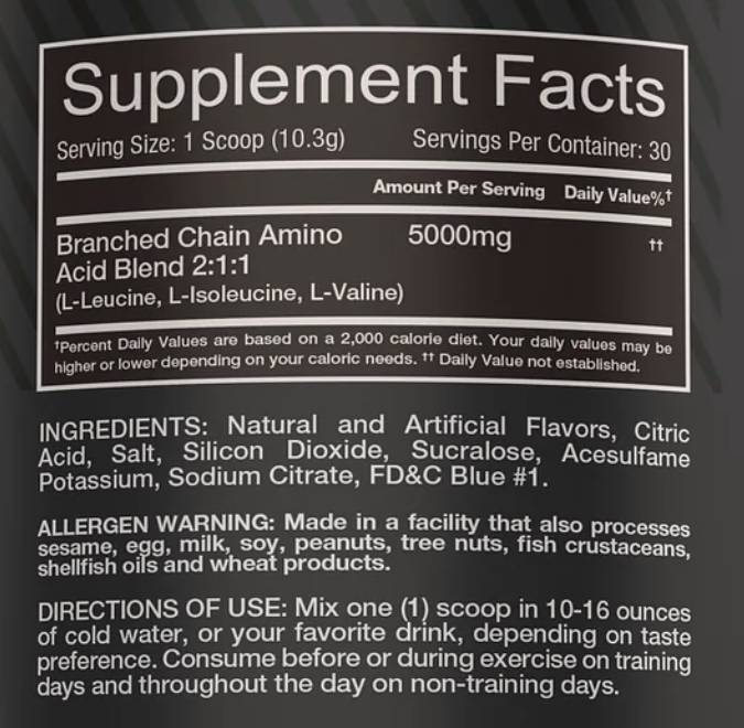 Succo BCAA | Idratazione e Recupero 300 grammi