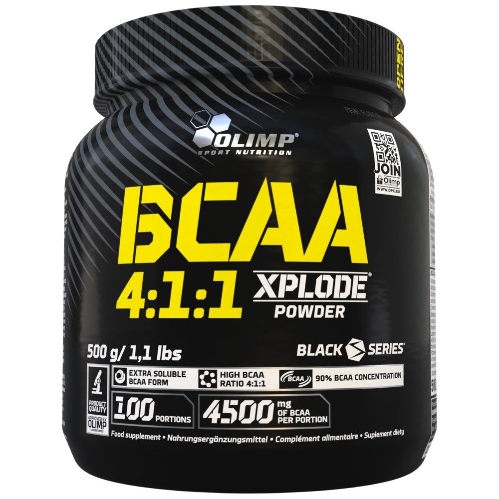 BCAA 4: 1: 1 polvere Xplode - 500 grammi