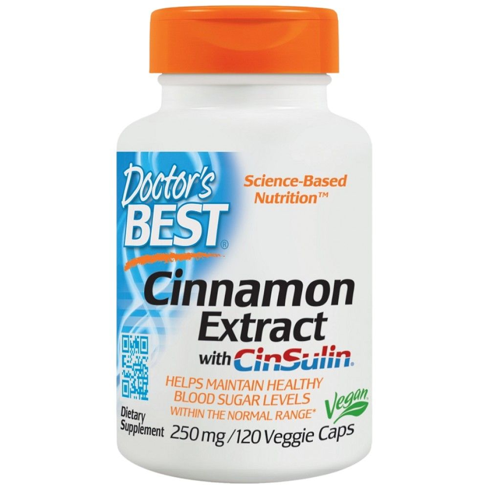 MIGLIORE Estratto di cannella con CinSulin 250 mg - 120 capsule