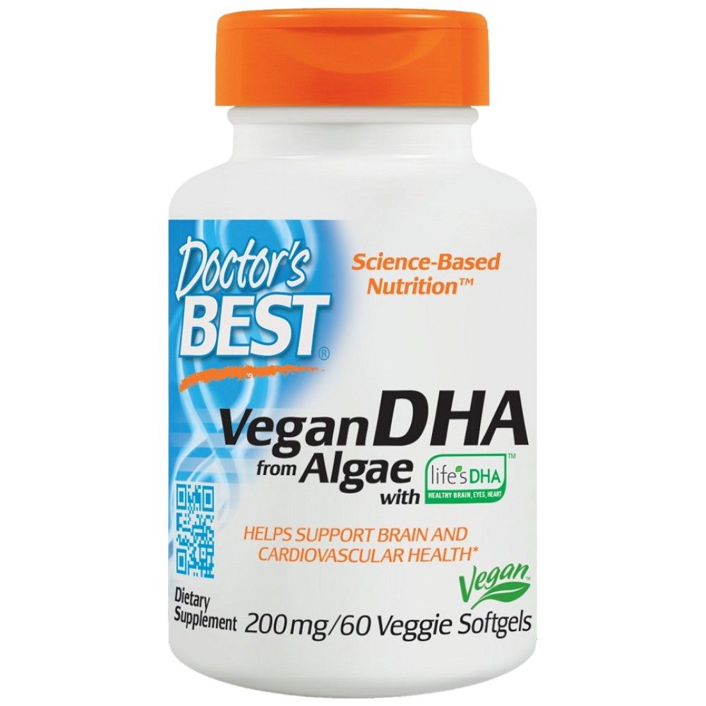 MIGLIOR DHA Vegano dalle Alghe 200 mg - 60 Capsule gel