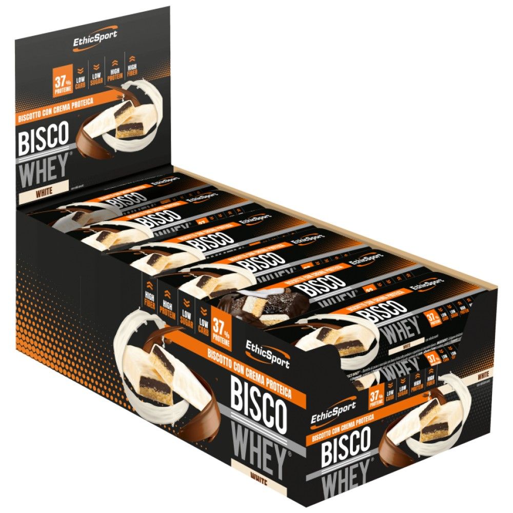 Barretta ad alto contenuto proteico BISCO WHEY - 24 x 40 grammi