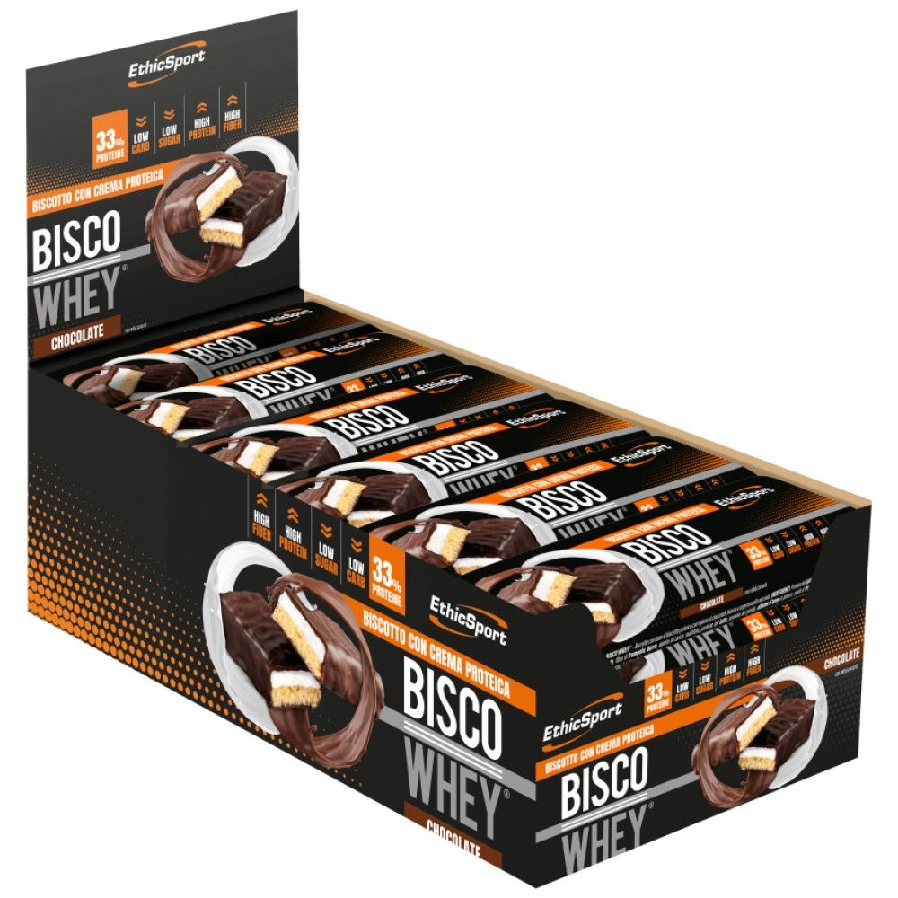 Barretta ad alto contenuto proteico BISCO WHEY - 24 x 40 grammi