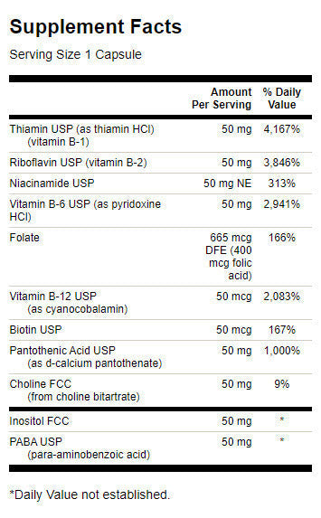 Balance B-50 Complex/100 capsule. -0
