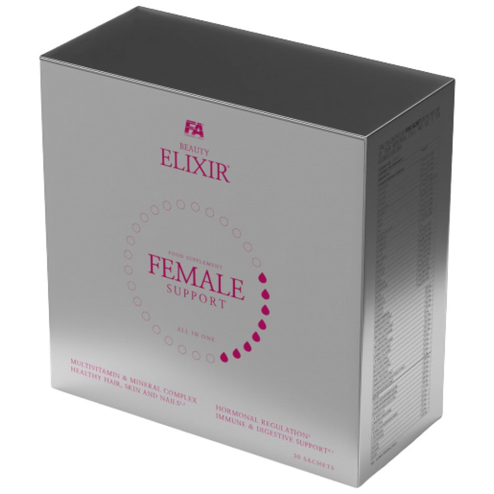 Elisir di bellezza - Supporto femminile | Formula multivitaminica completa per i giorni del ciclo mestruale - 22 + 8 pacchetti