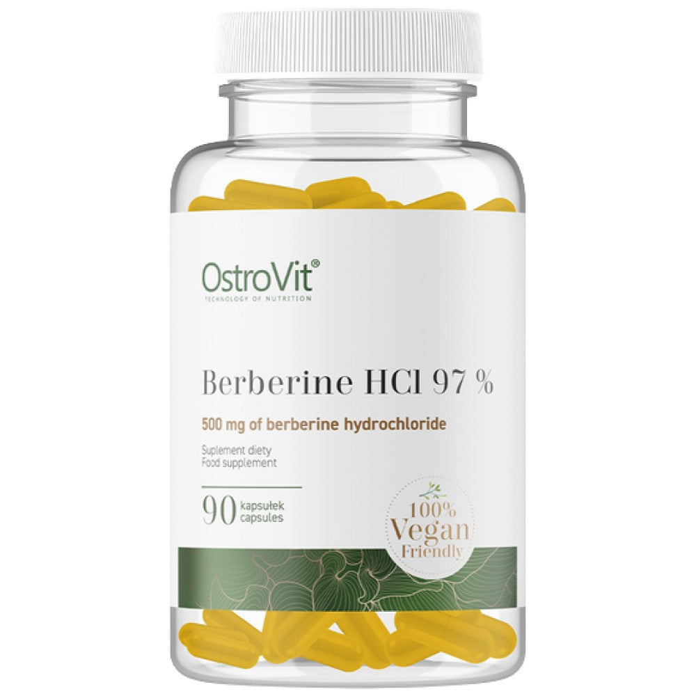 Berberina HCl 500 mg | Estratto di radice di Berberis al 97% 90 capsule