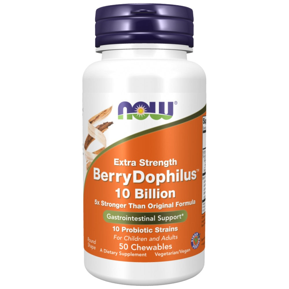 BerryDophilus 10 miliardi | Forza extra - 50 compresse masticabili