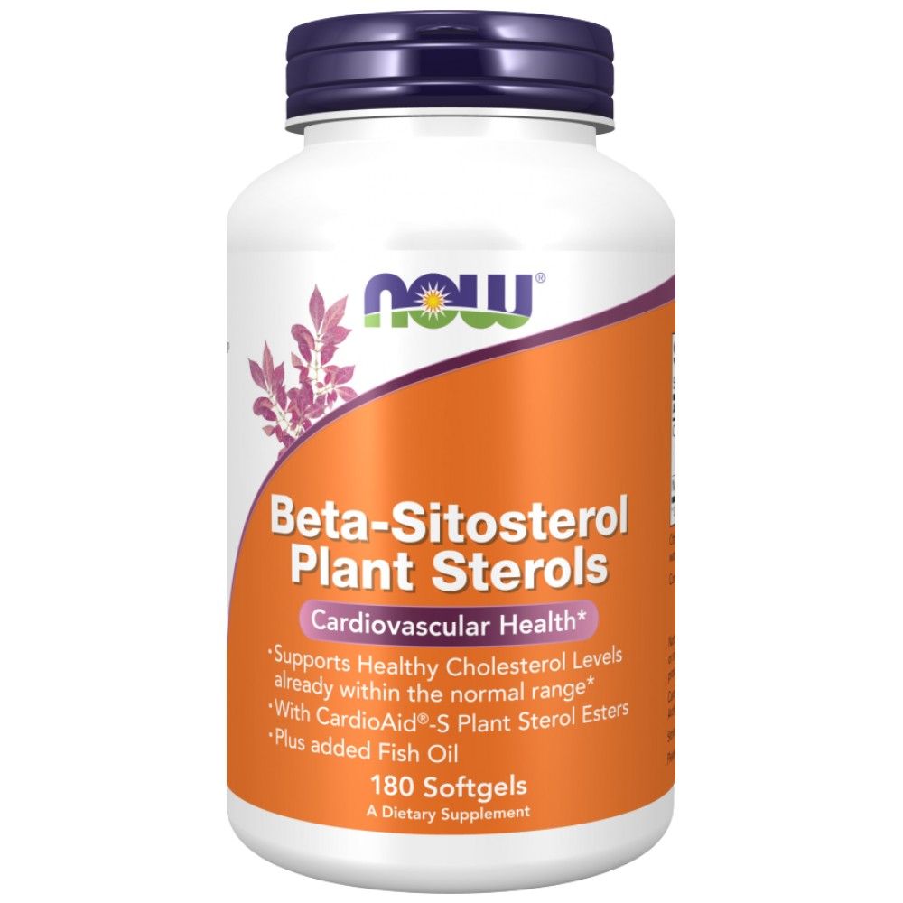 Steroli vegetali beta-sitosterolo - 180 capsule molli