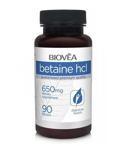 Betaina HCL 650 mg/90 Compresse