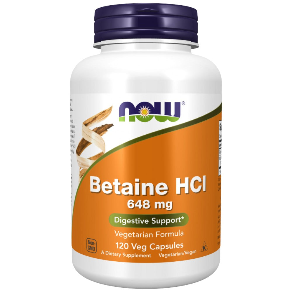 Betaina HCl 648 mg - 120 capsule