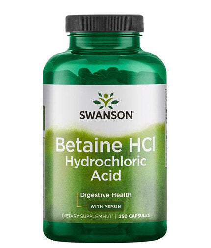 Betaina HCl Acido Cloridrico con Pepsina - 250 capsule