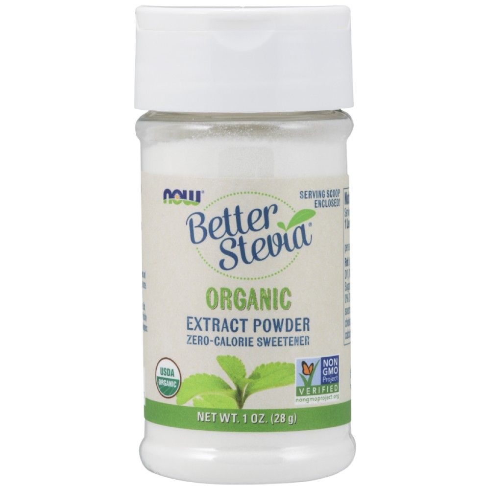 Polvere di estratto di Stevia® migliore | Biologico - 28 grammi