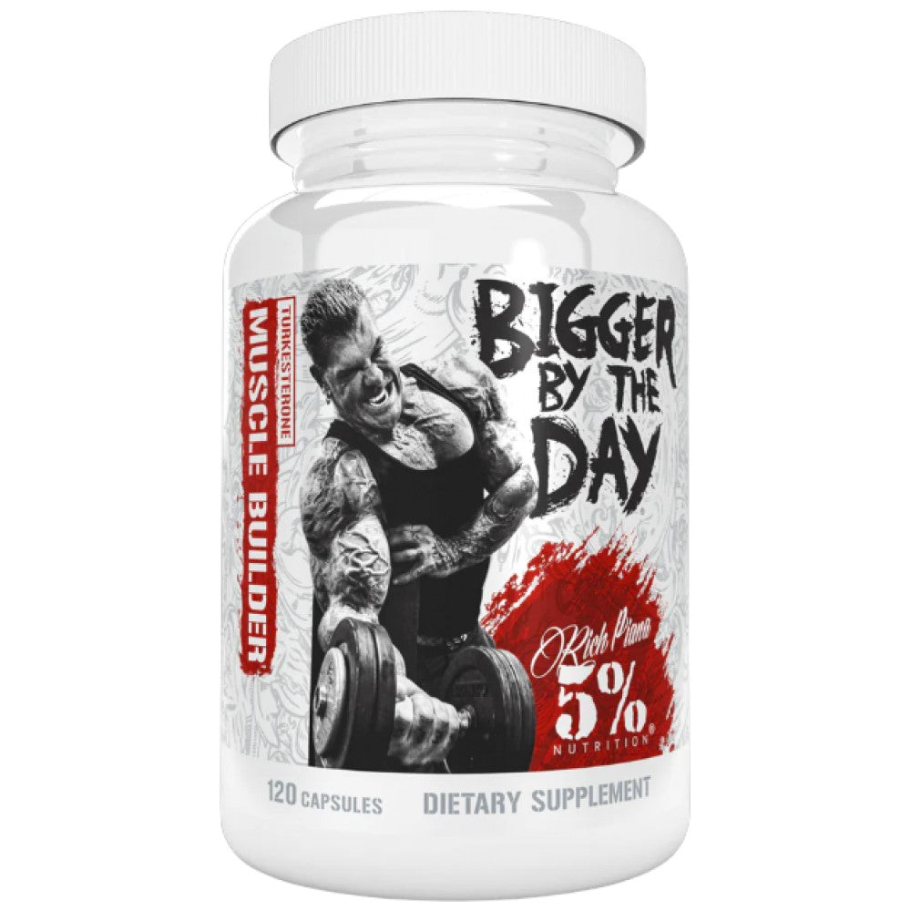 Più grande di giorno in giorno | con Turkesterone Muscle Builder - 120 capsule