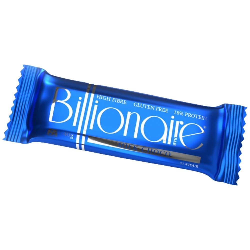 Bar del miliardario | Barretta proteica ad alto contenuto di fibre ~ Senza glutine ~ - 45 grammi