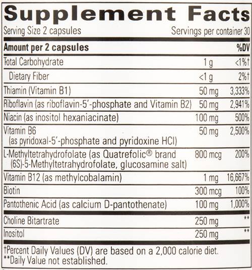 Complesso B attivo biocoenzimatico - 60 capsule